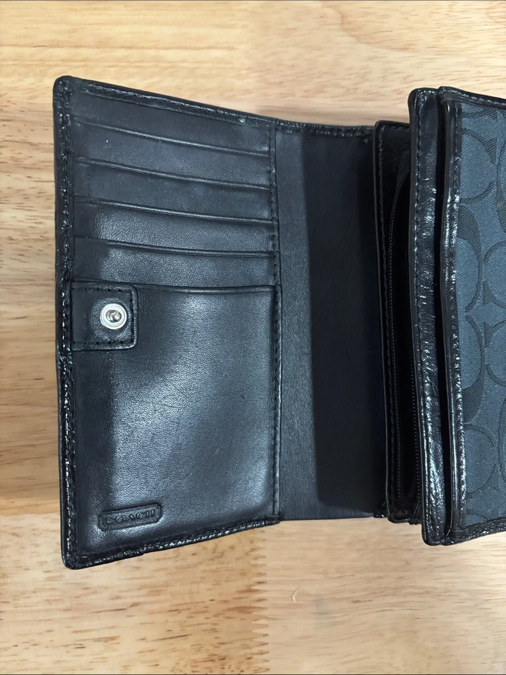 Coach signature jacquard